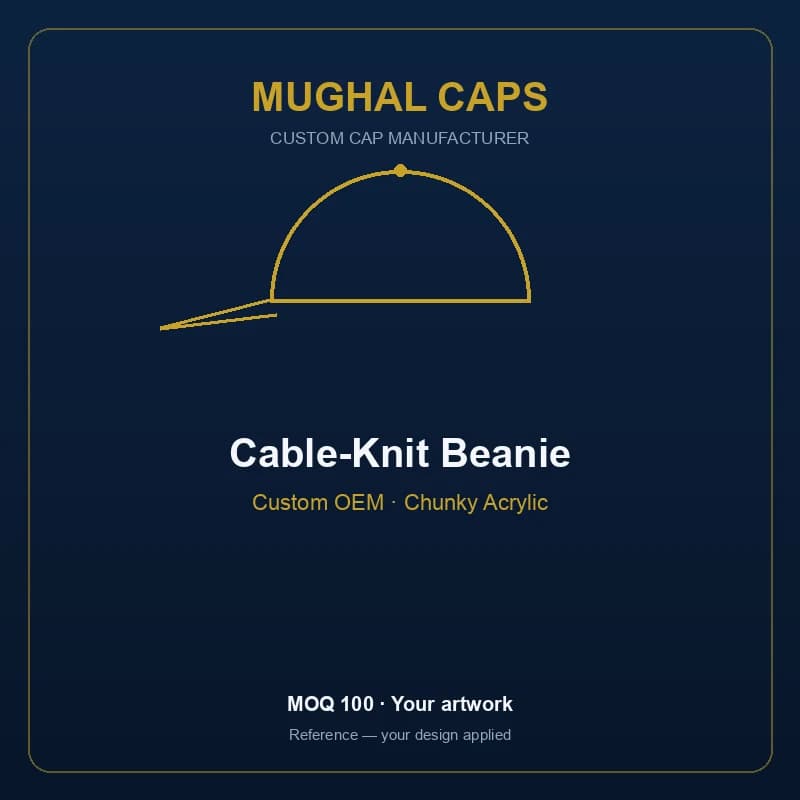 Cable-Knit Beanie