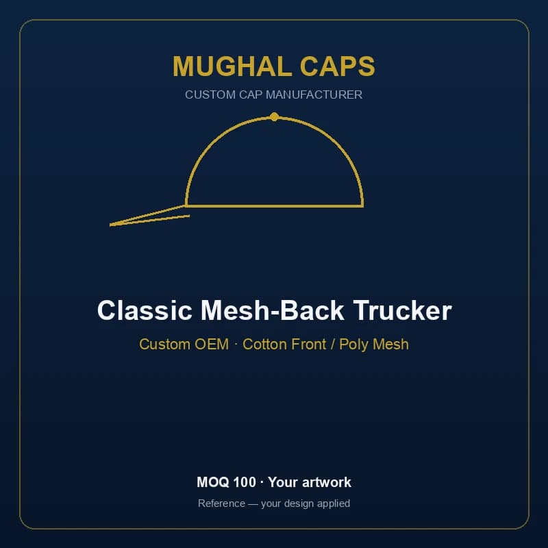 Classic Mesh-Back Trucker