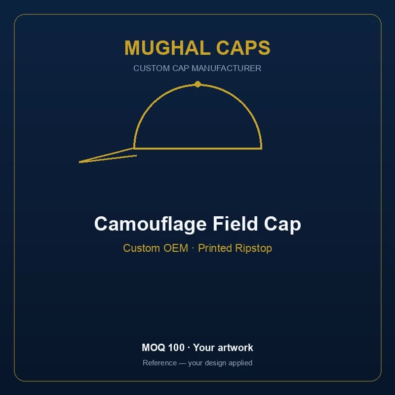 Camouflage Field Cap