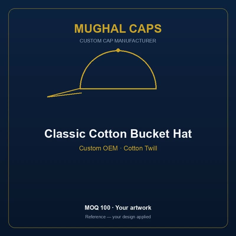 Classic Cotton Bucket Hat
