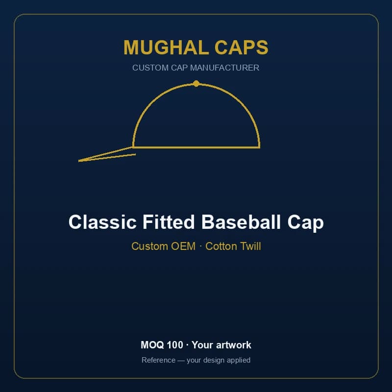 Classic Fitted Baseball Cap