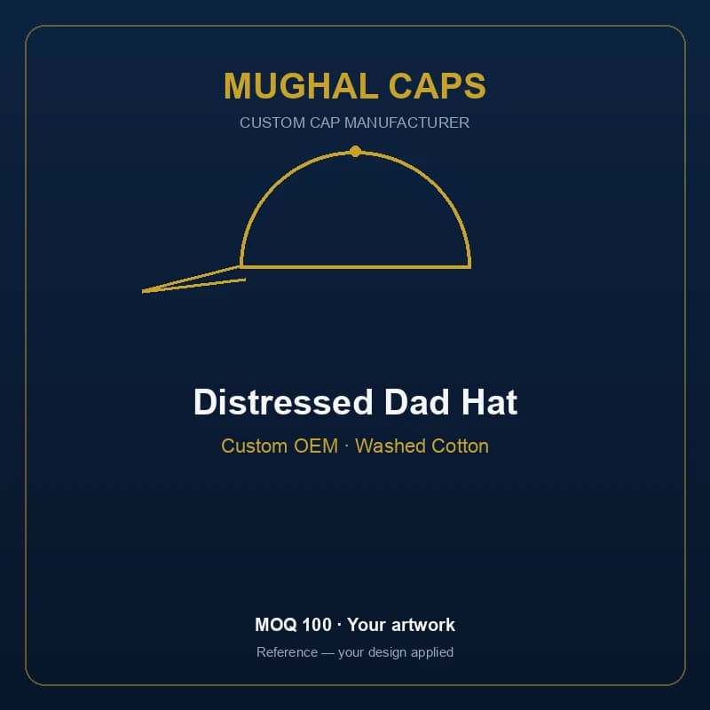 Distressed Dad Hat