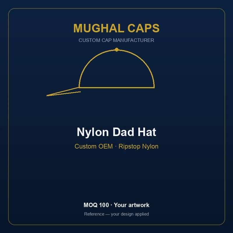 Nylon Dad Hat