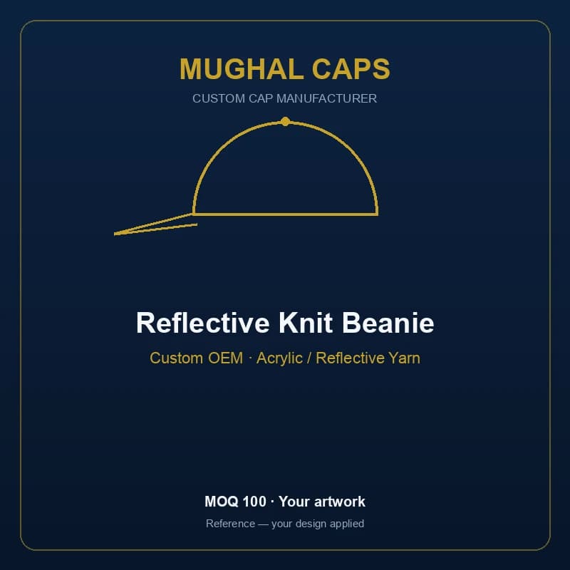 Reflective Knit Beanie