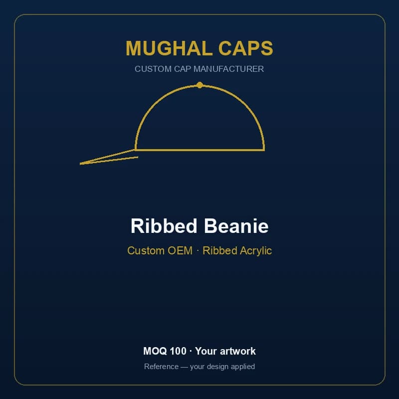 Ribbed Beanie