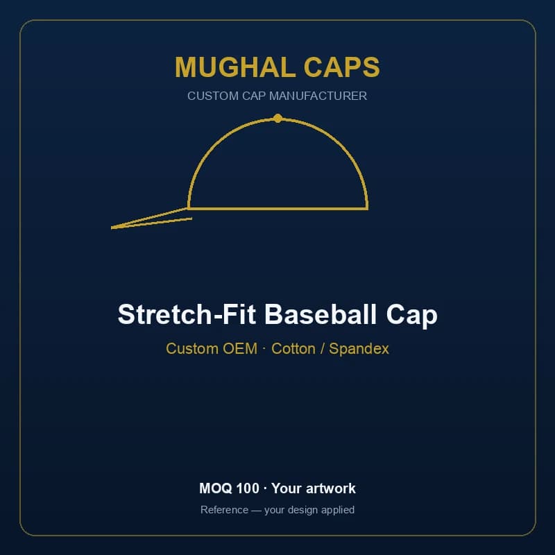 Stretch-Fit Baseball Cap