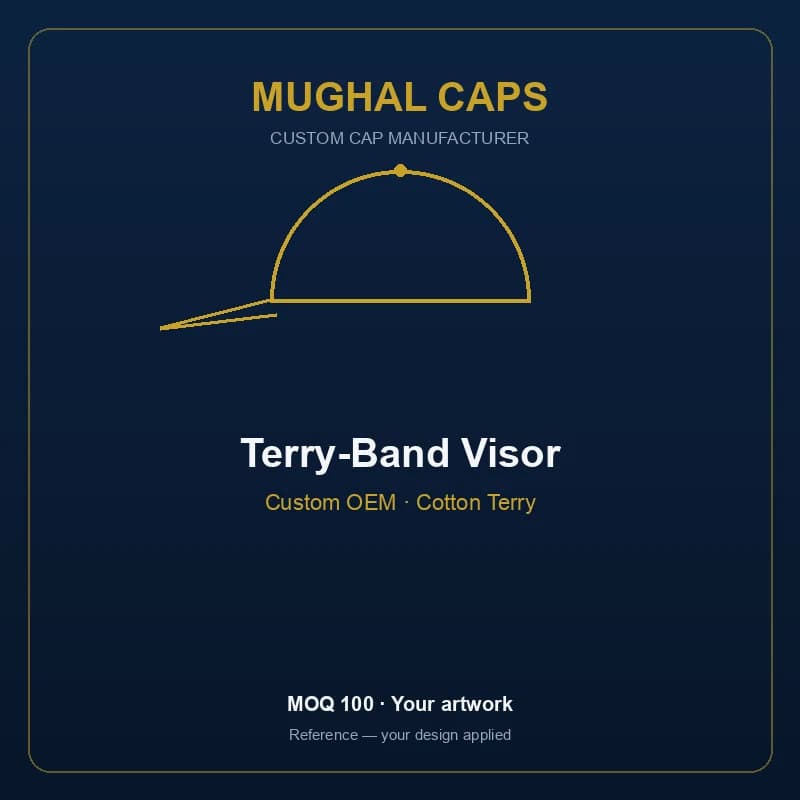 Terry-Band Visor