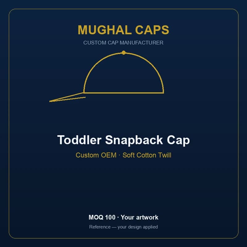 Toddler Snapback Cap